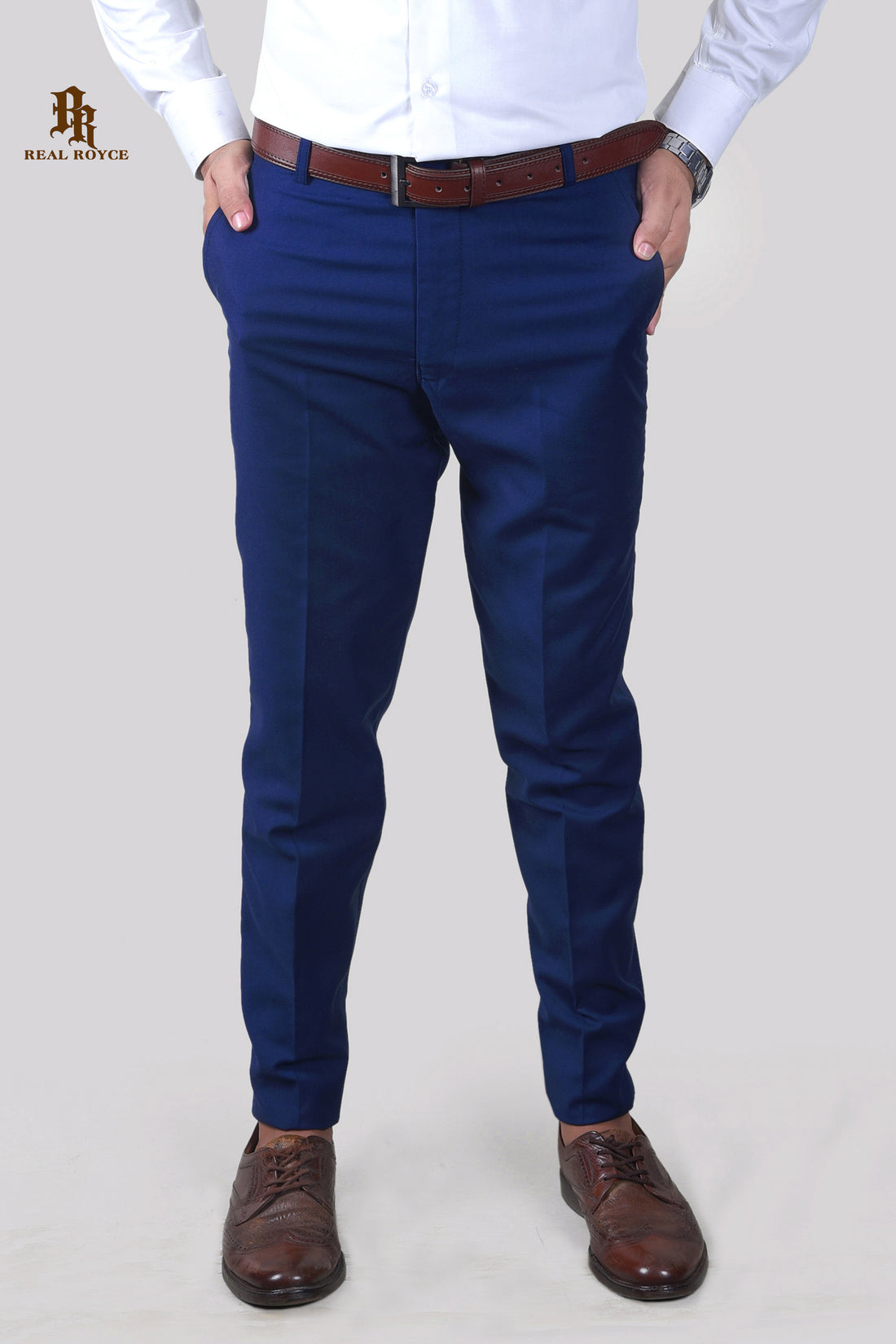 REAL ROYCE SLIM ROYAL BLUE PANTS